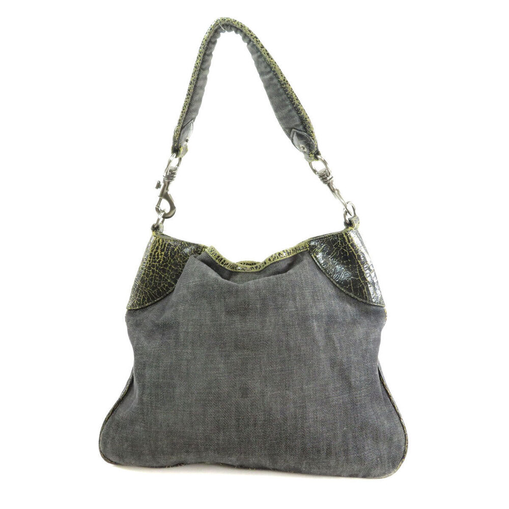 Miu Miu denim bag shoulder Blue